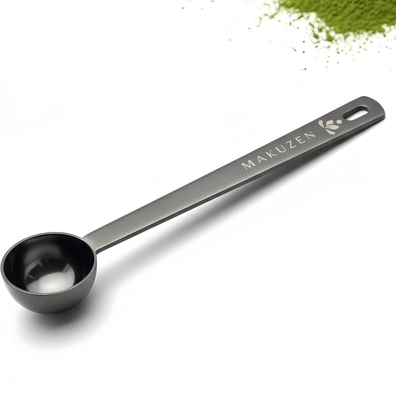 Makuzen Matcha Measuring Spoon 1g for a perfect matcha serving size- 304 Stainless Steel Tea, Coffee Scoop, Chashaku Alternative, Matcha Accessories, Tea Ceremony - Image 1